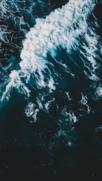 crashing waves