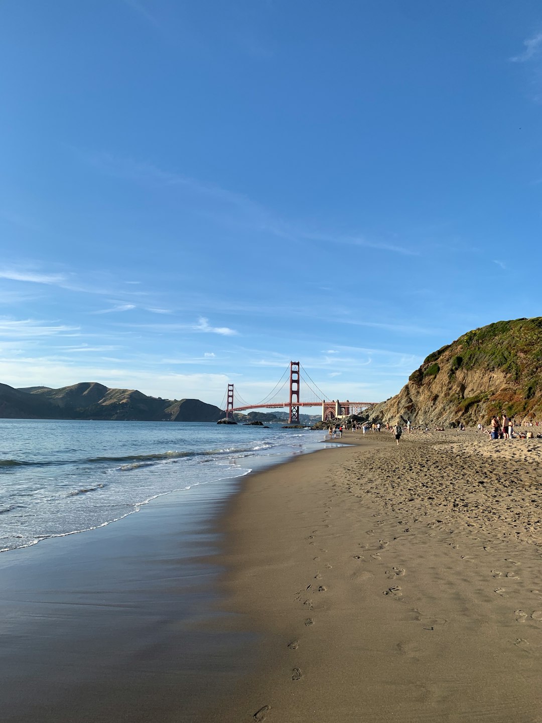 Beach photo spot Sand Ladder at Baker Beach Golden Gate Bridge