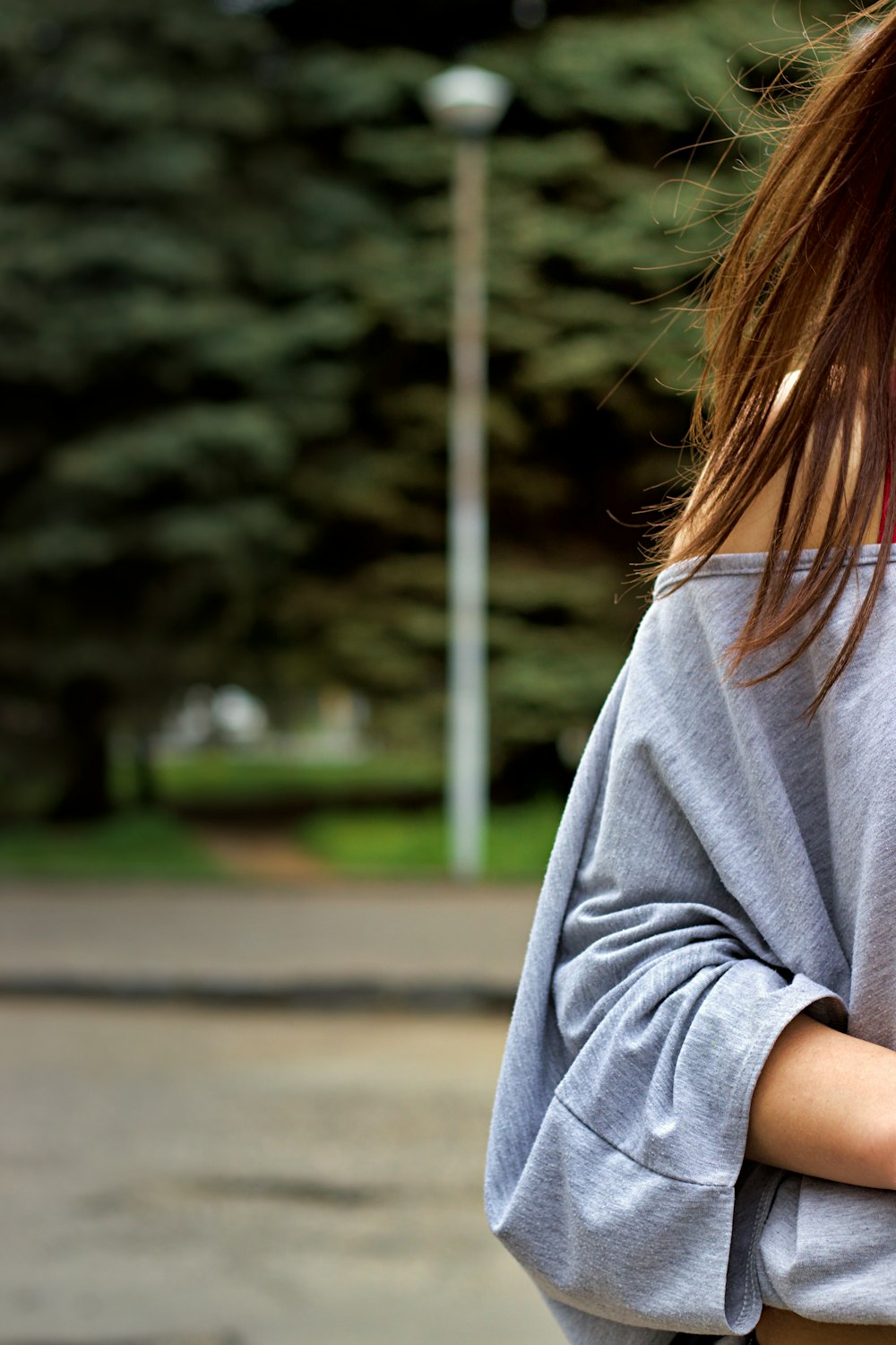 a woman holding a cell phone in her hands