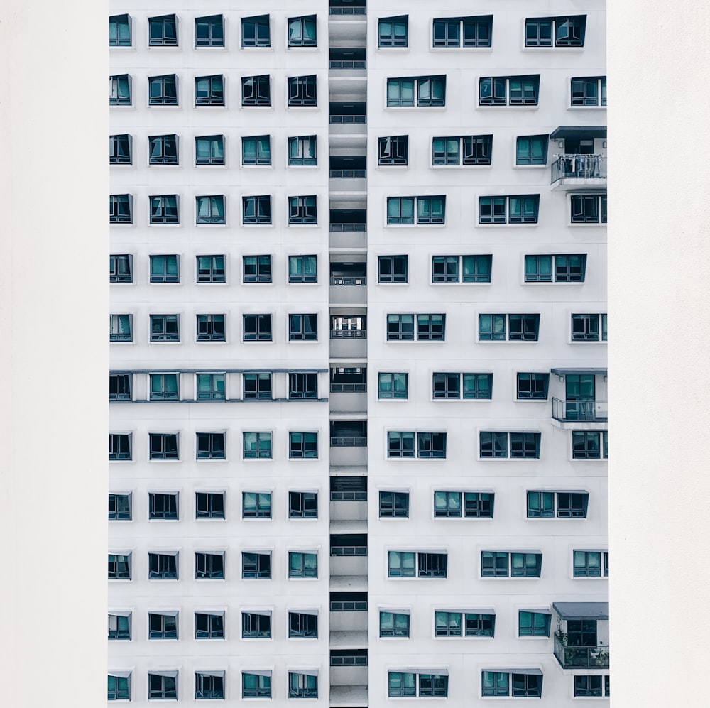 white concrete high-rise building