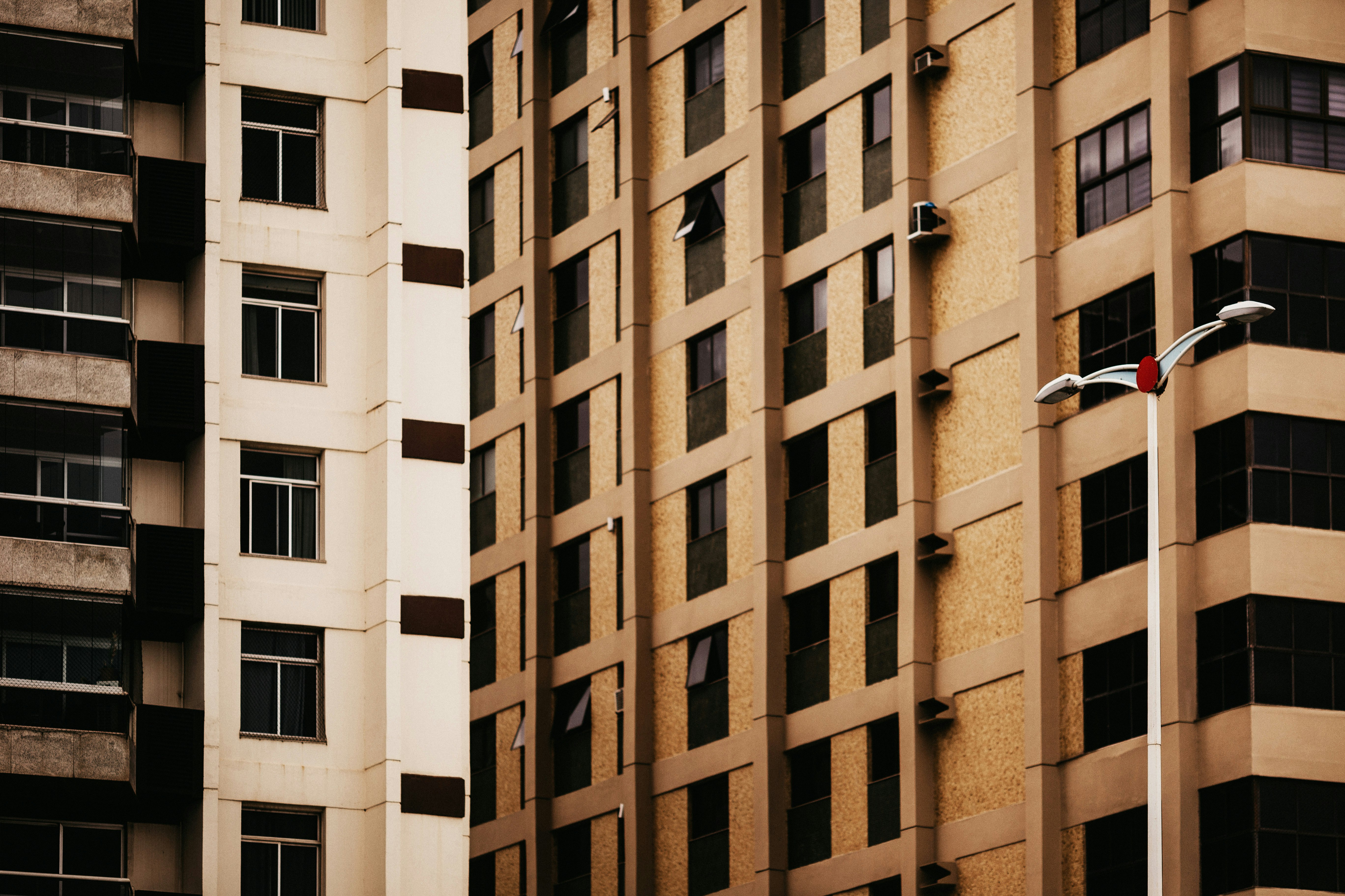 beige high-rise building