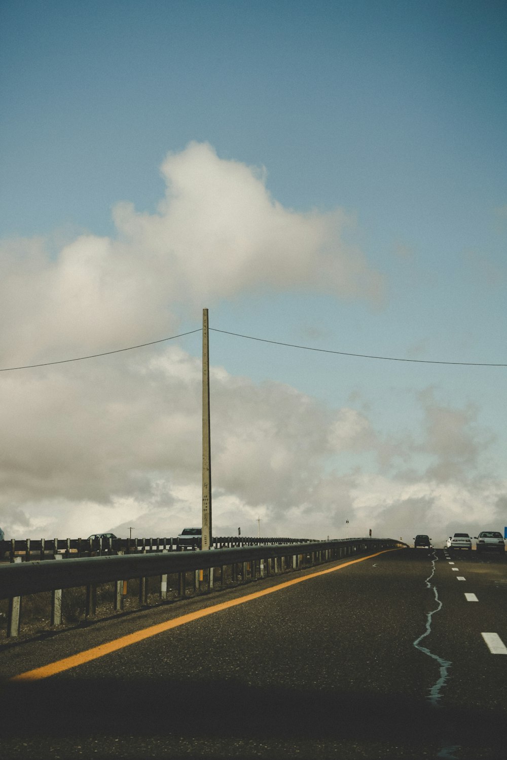 vehicles on road