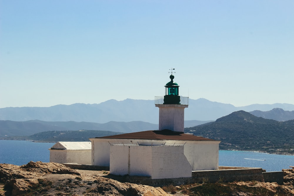 white lighthouse