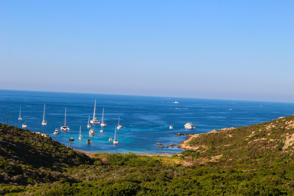 Barcos en el mar