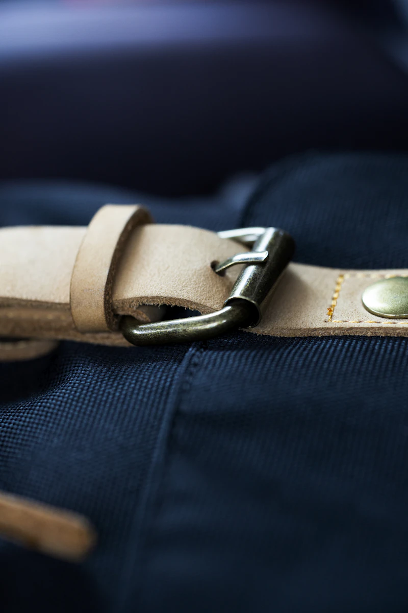 Reversible Buckle Leather Belt