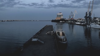white yacht on seea