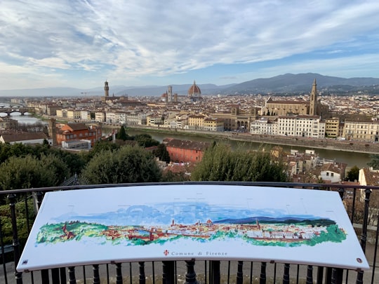 city painting in Florence Italy