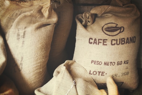 brown cafe cubano sacks