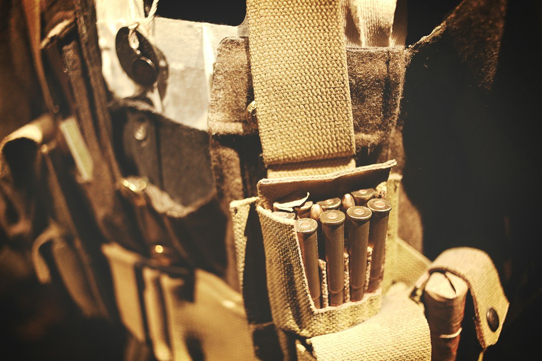 tactical chest protector closeup