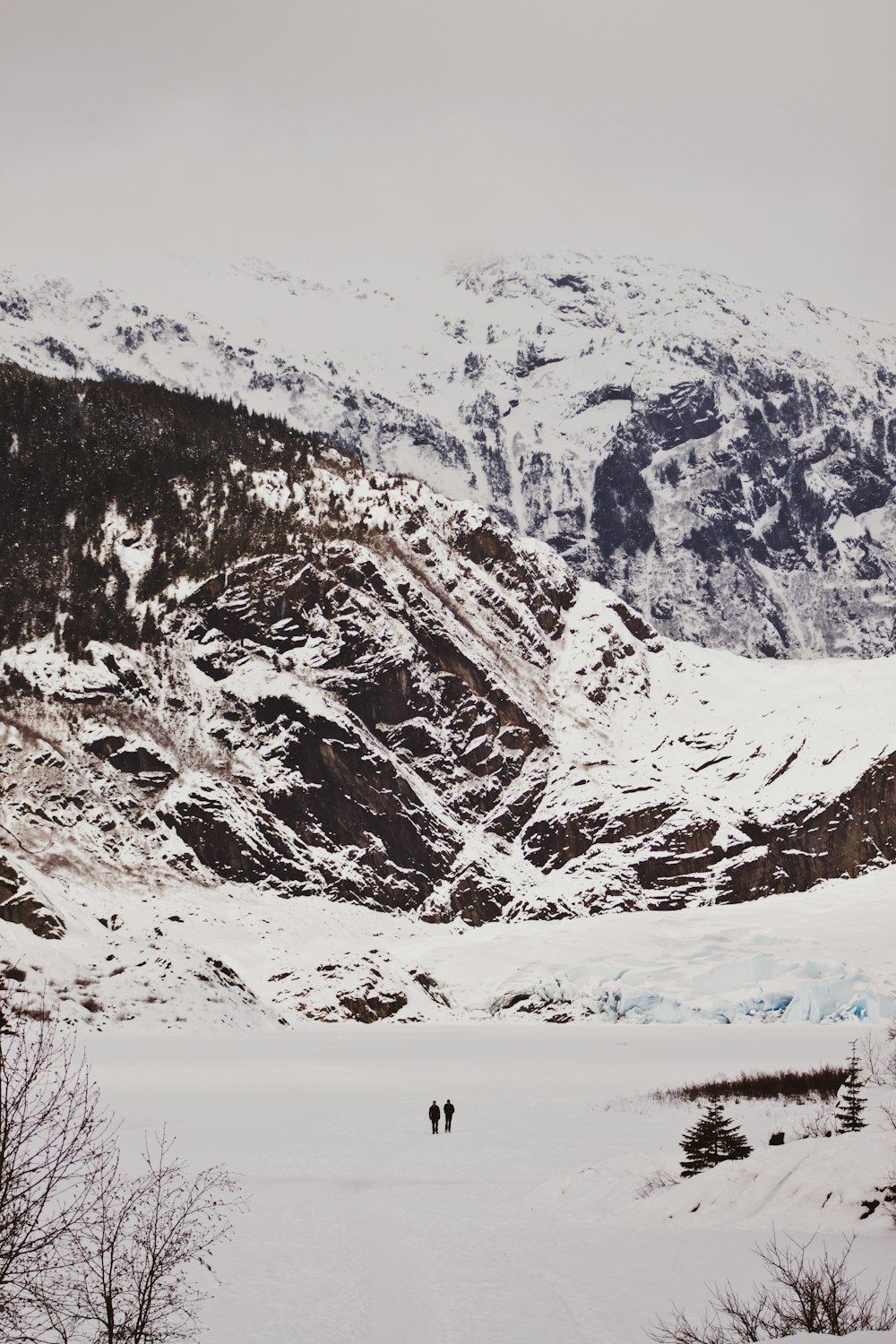 snow-covered mountain