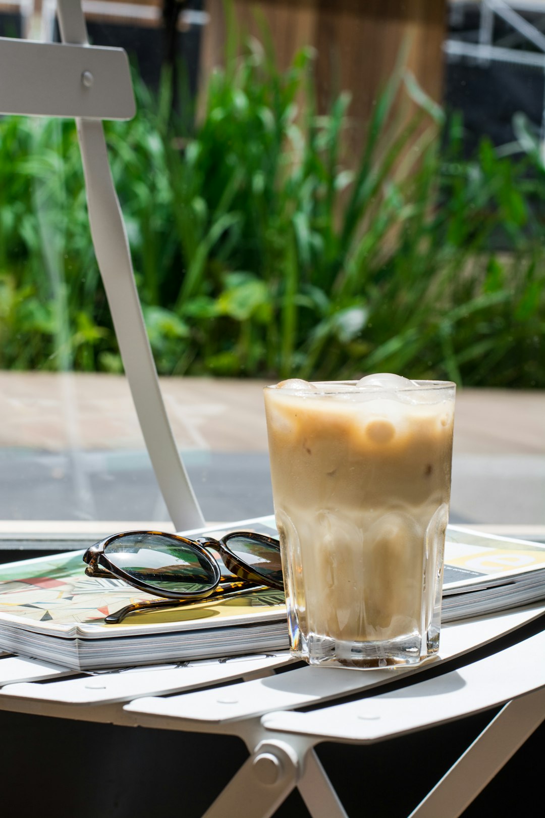 clear drinking glass