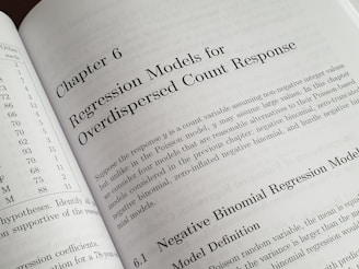 Chapter 6 Regression Models for Overdispersed CountResponse book page