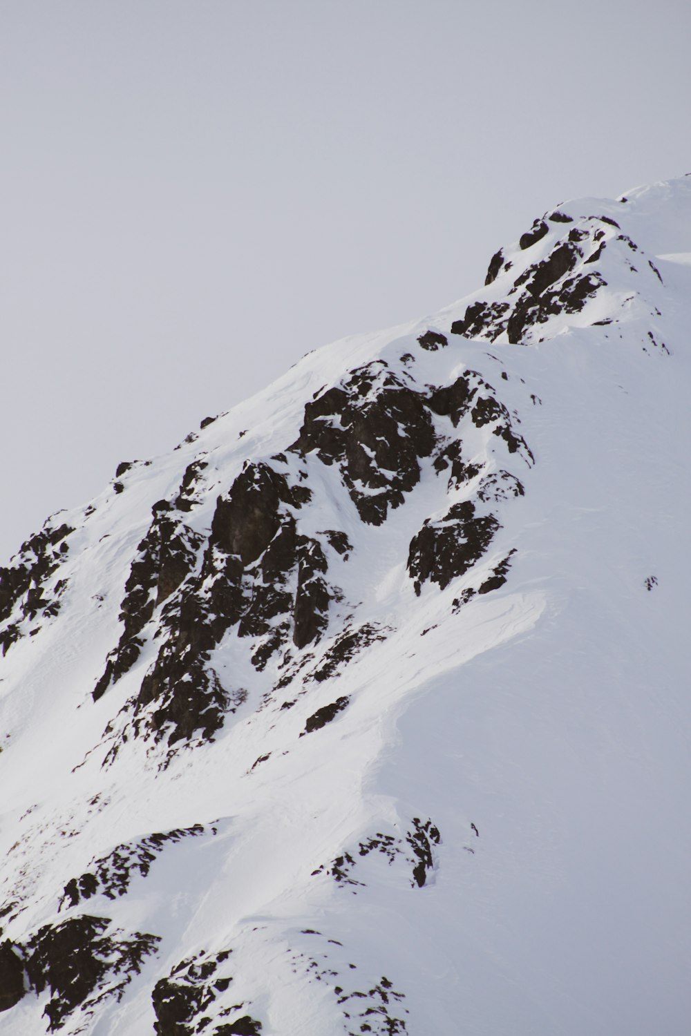 white and brown mountain photo