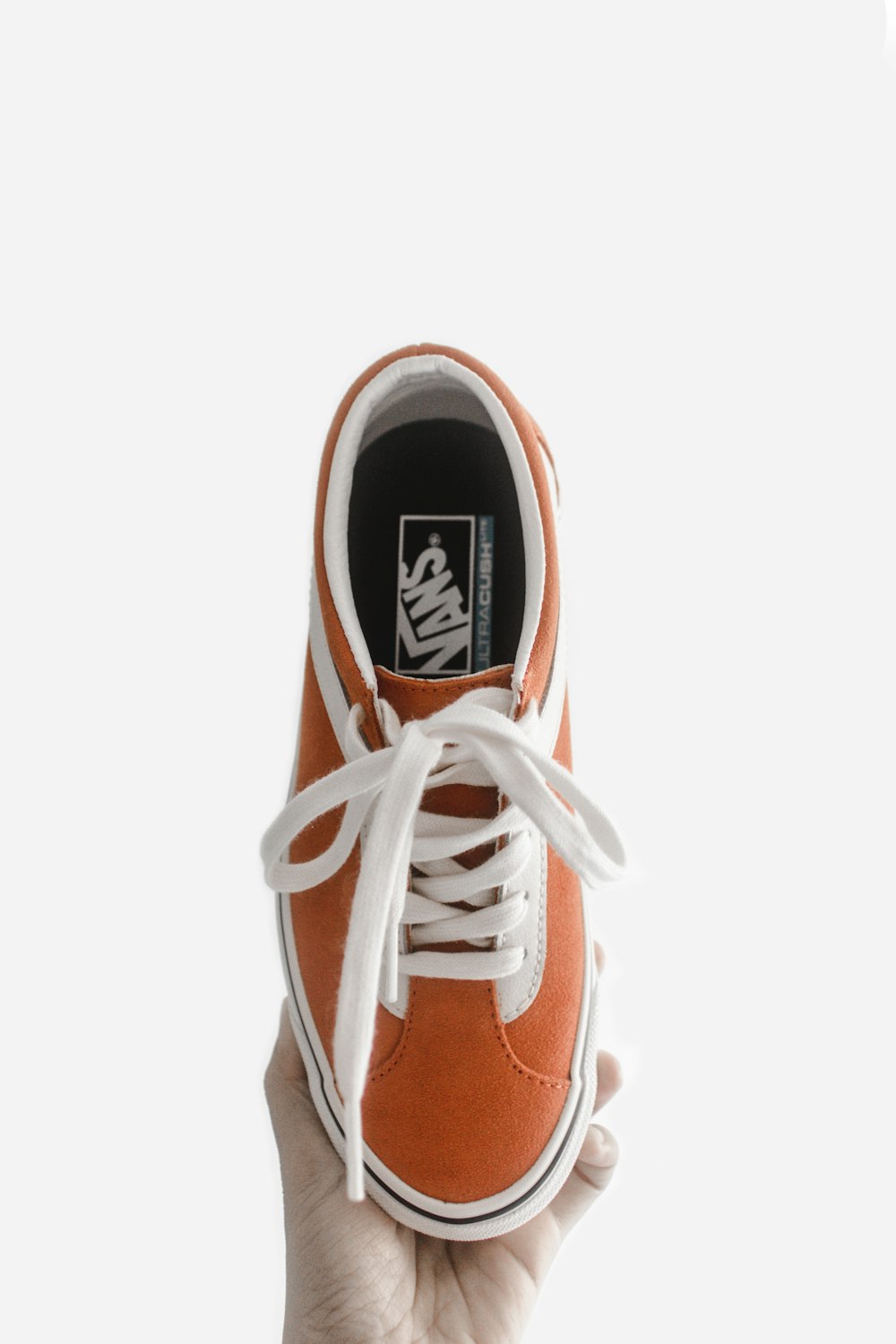 orange Vans sneaker