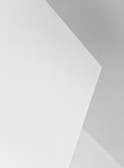 A minimalist abstract composition featuring intersecting planes of varying shades of white and gray. The image emphasizes clean lines and geometric shapes with a subtle transition from a brighter white to a soft gray, creating a serene and modern aesthetic.