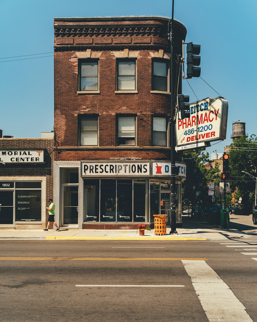 brown building