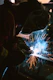 person wearing welding mask photo