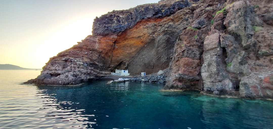 Cliff photo spot Unnamed Road Nea Kameni