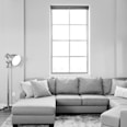 gray fabric sectional sofa