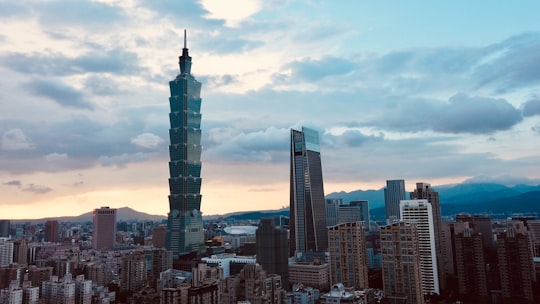 high-rise building in Xiangshan Hiking Trail Taiwan