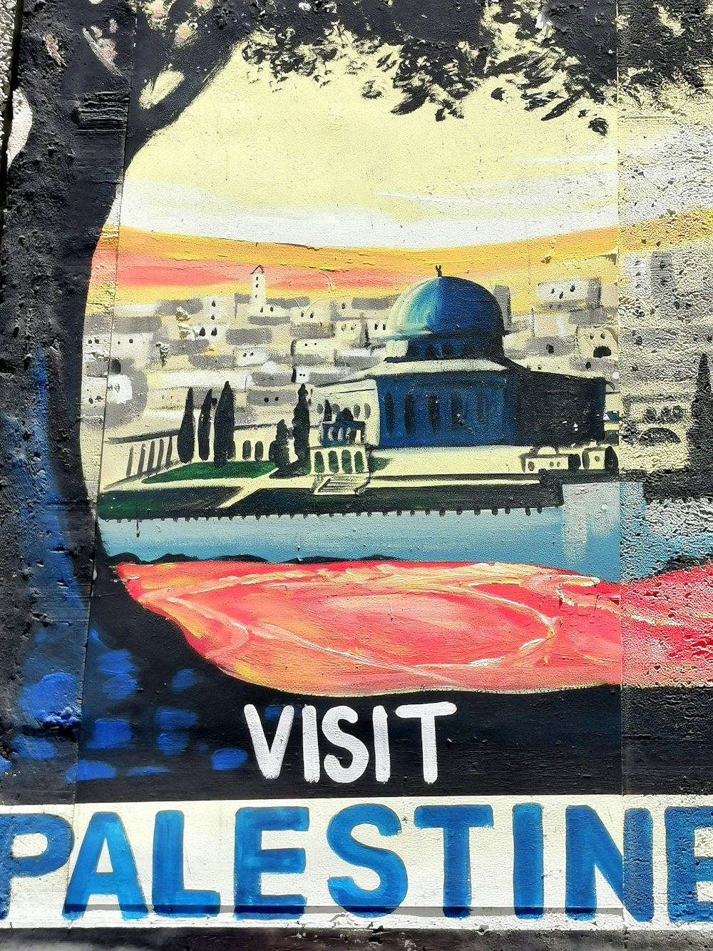 Visit Palestine logo