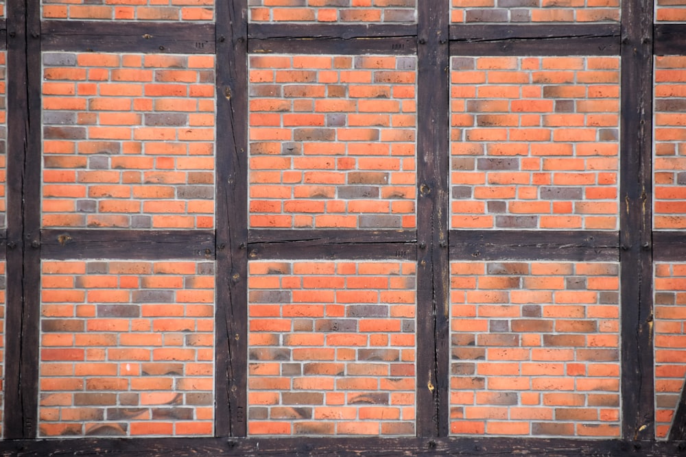 brown brick wall