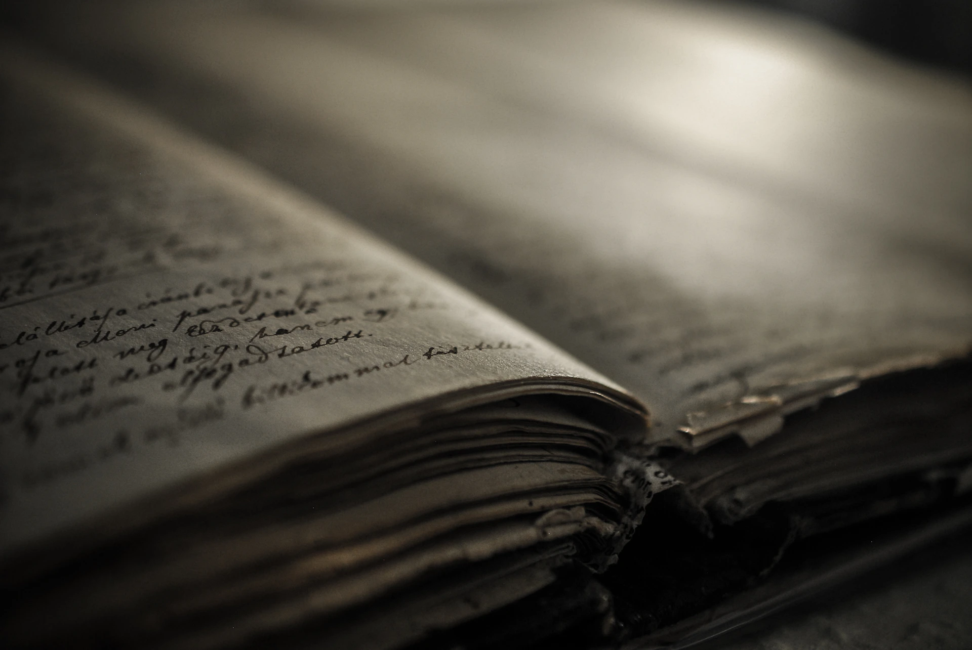 open book page