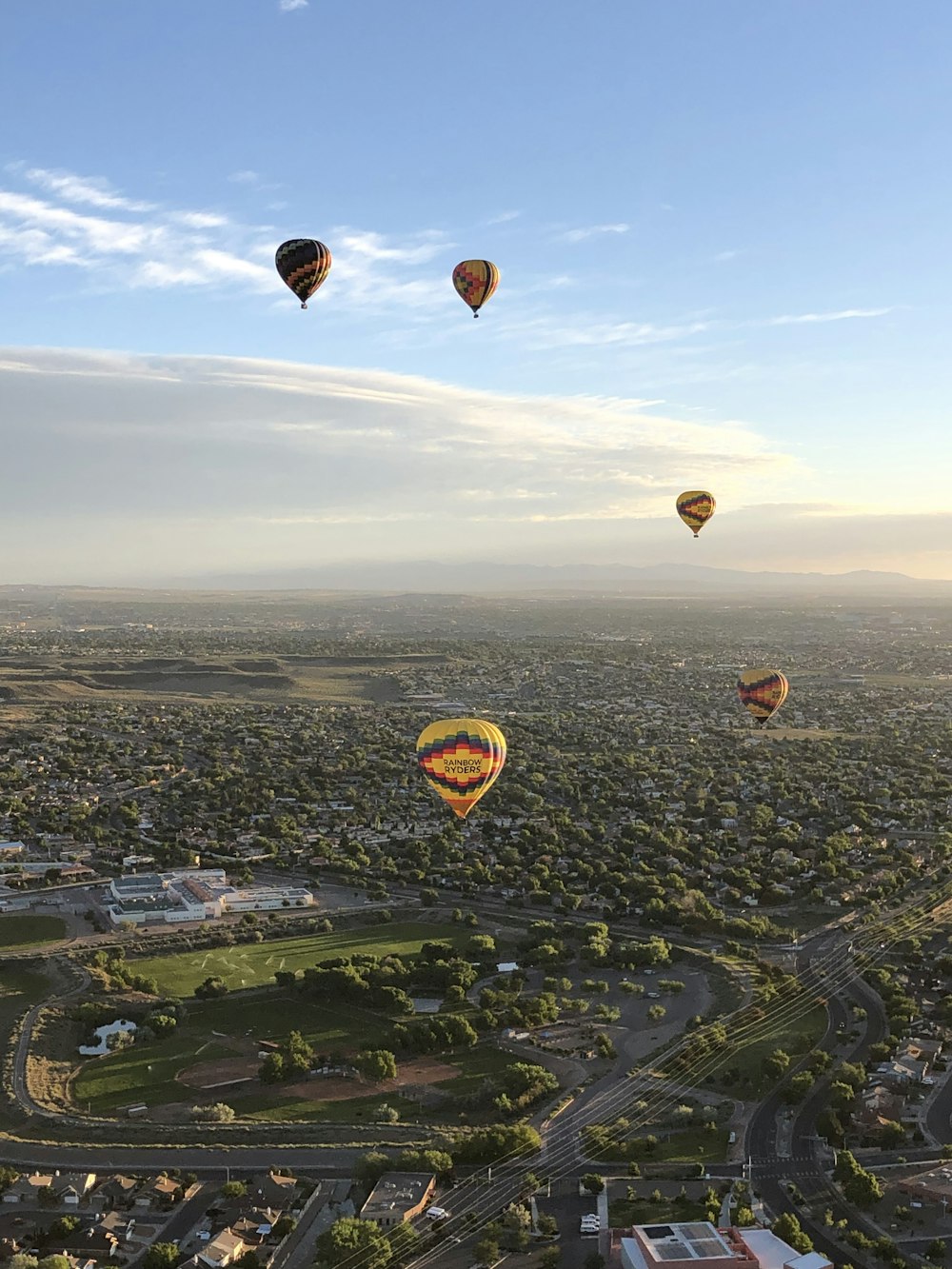 assorted-color hot air balloons at daytime