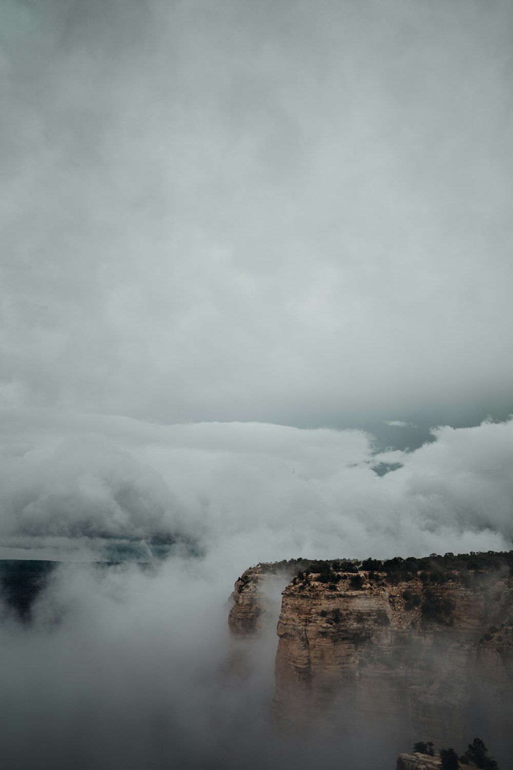 white clouds