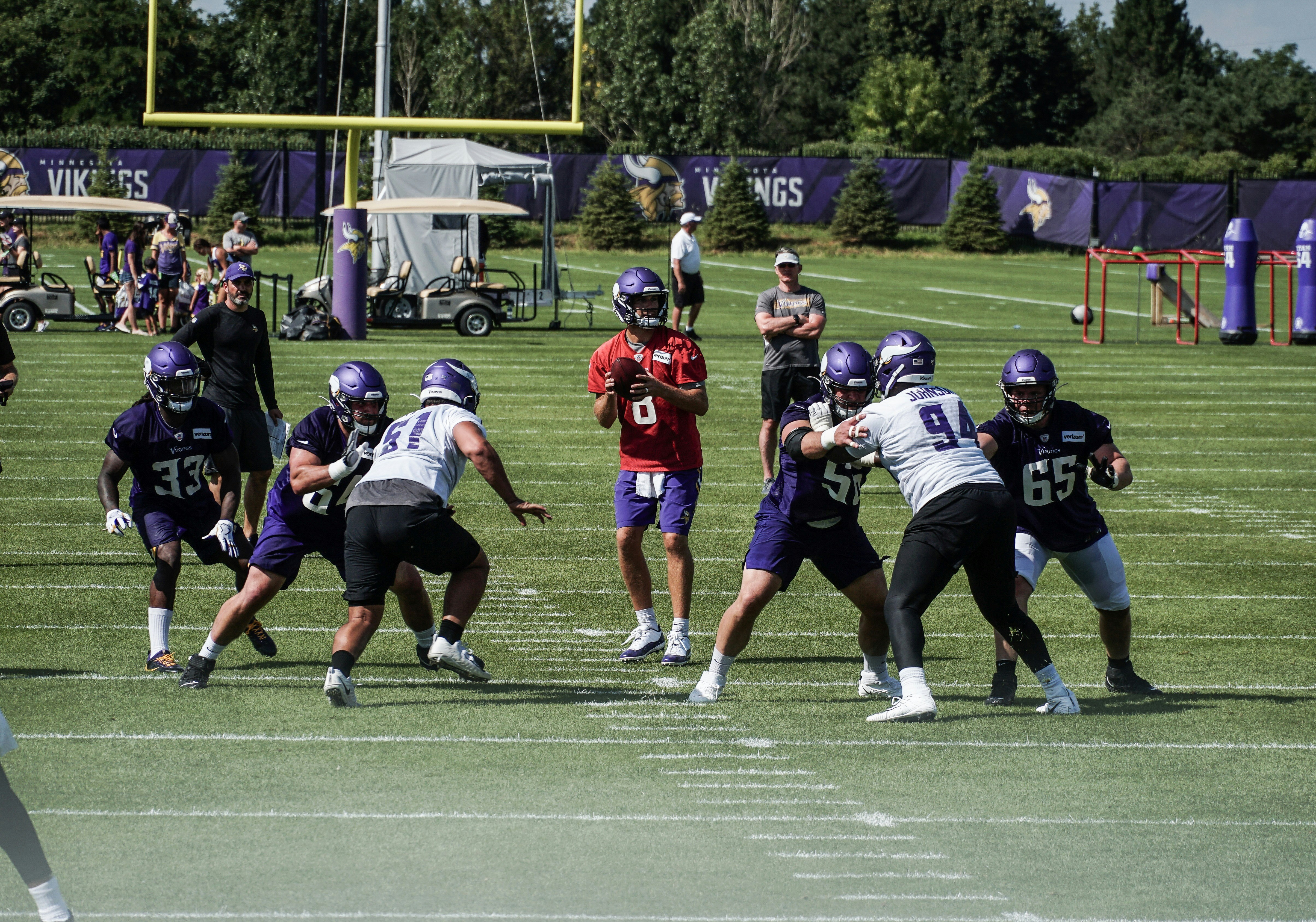 men playing football