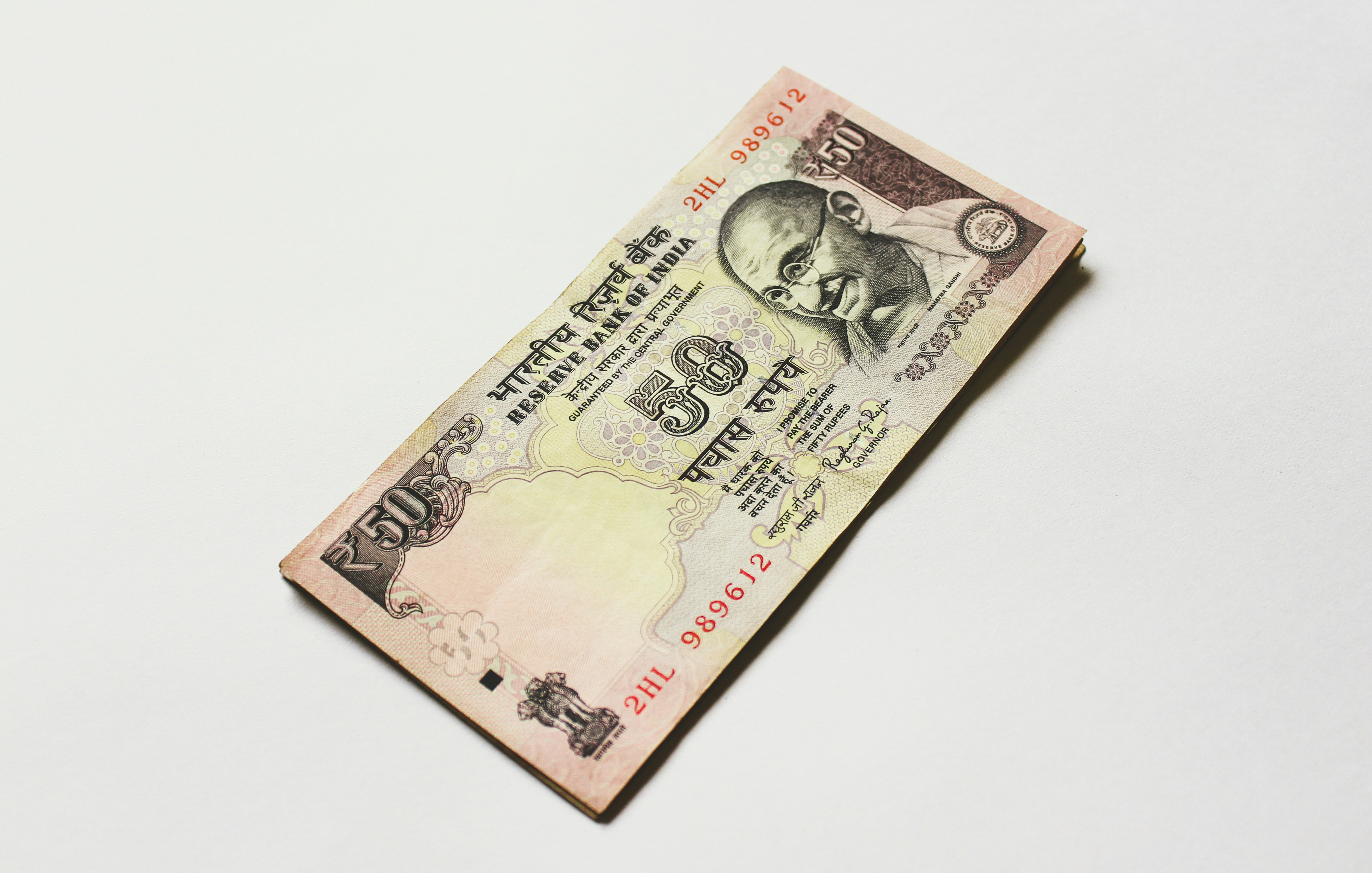 50 Indian rupee banknote