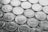 round silver-colored coin lot