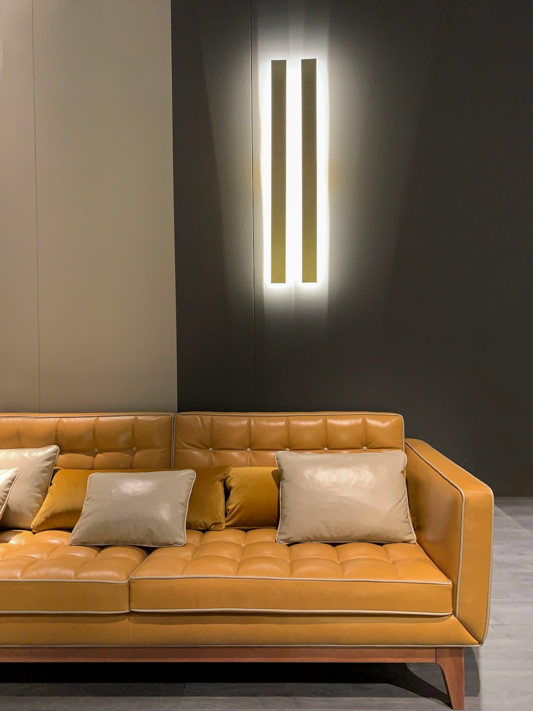  orange leather sofa sofa