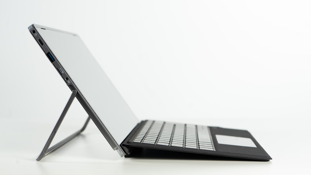 Schwarze Laptop-Tastatur