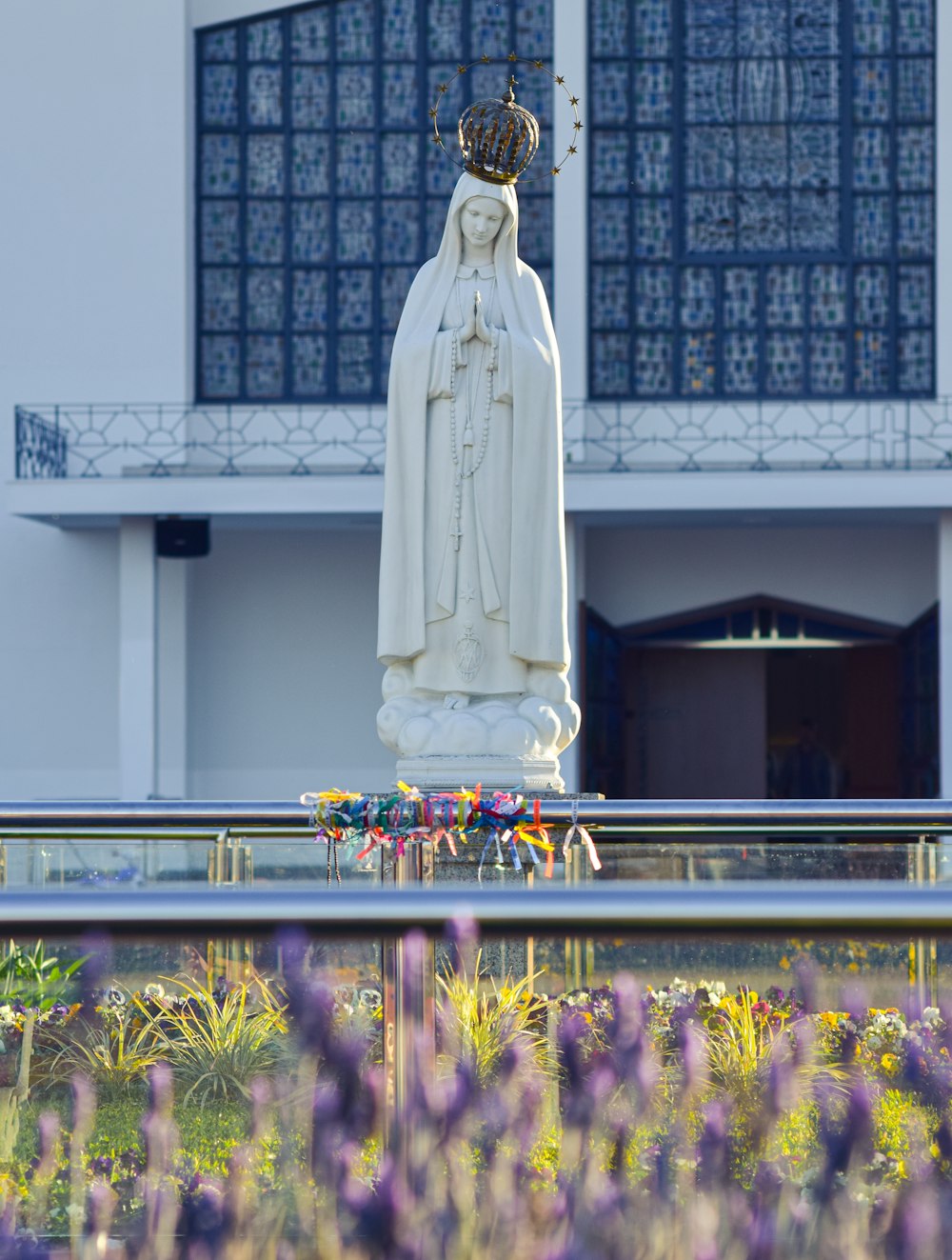 Virgin Mary statue