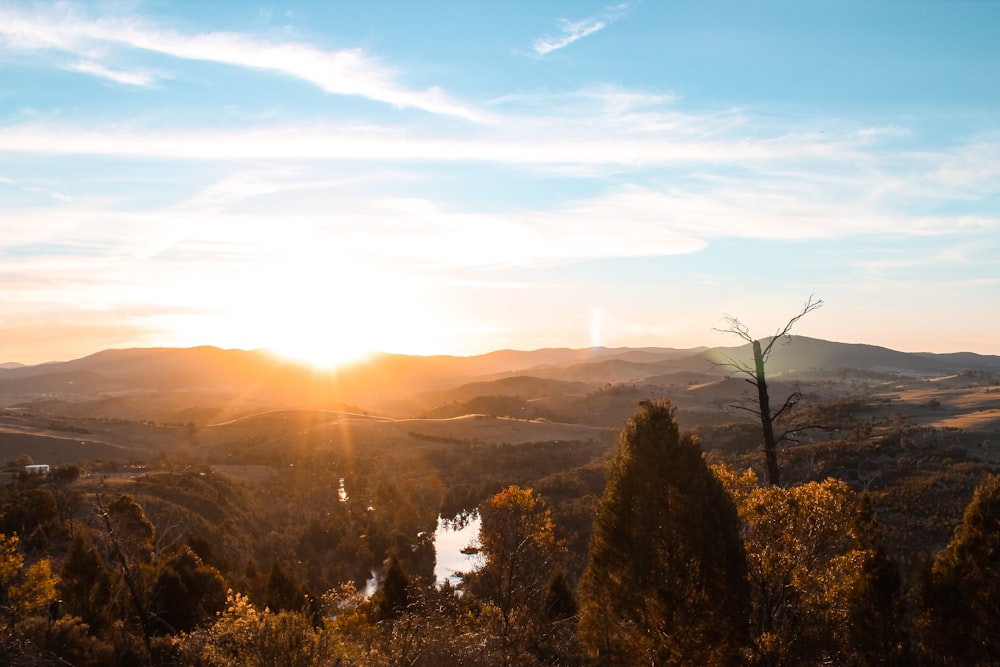 photography of mountain range during daytime