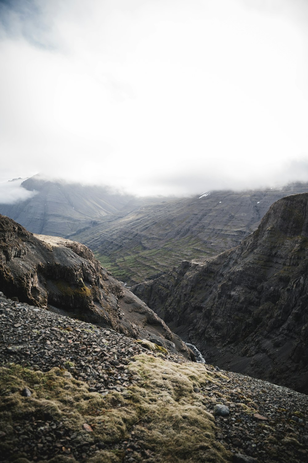 grey mountain during daytime