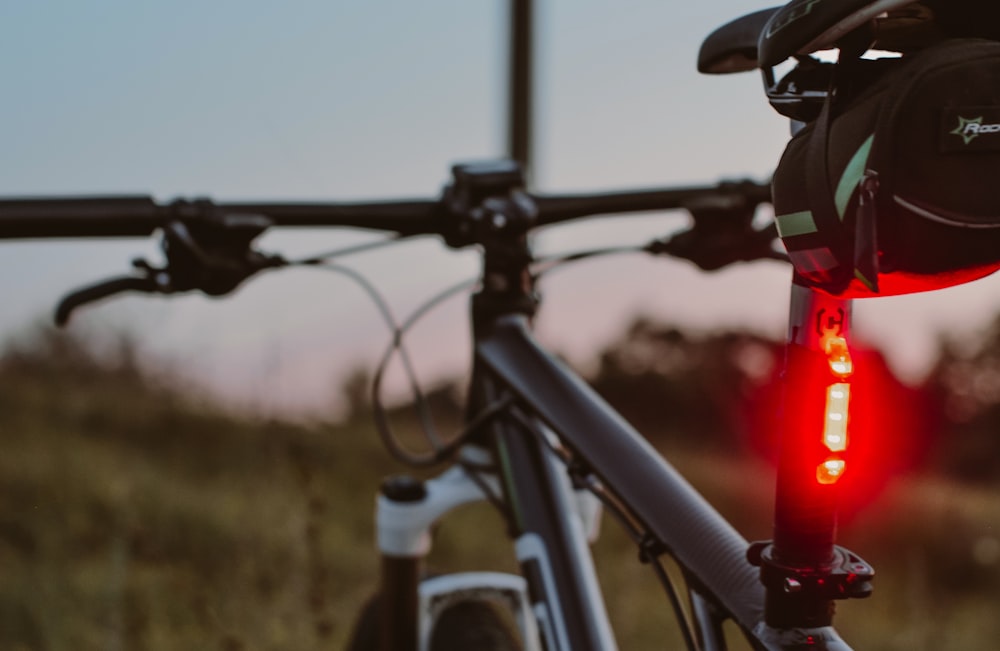 Bicicleta negra