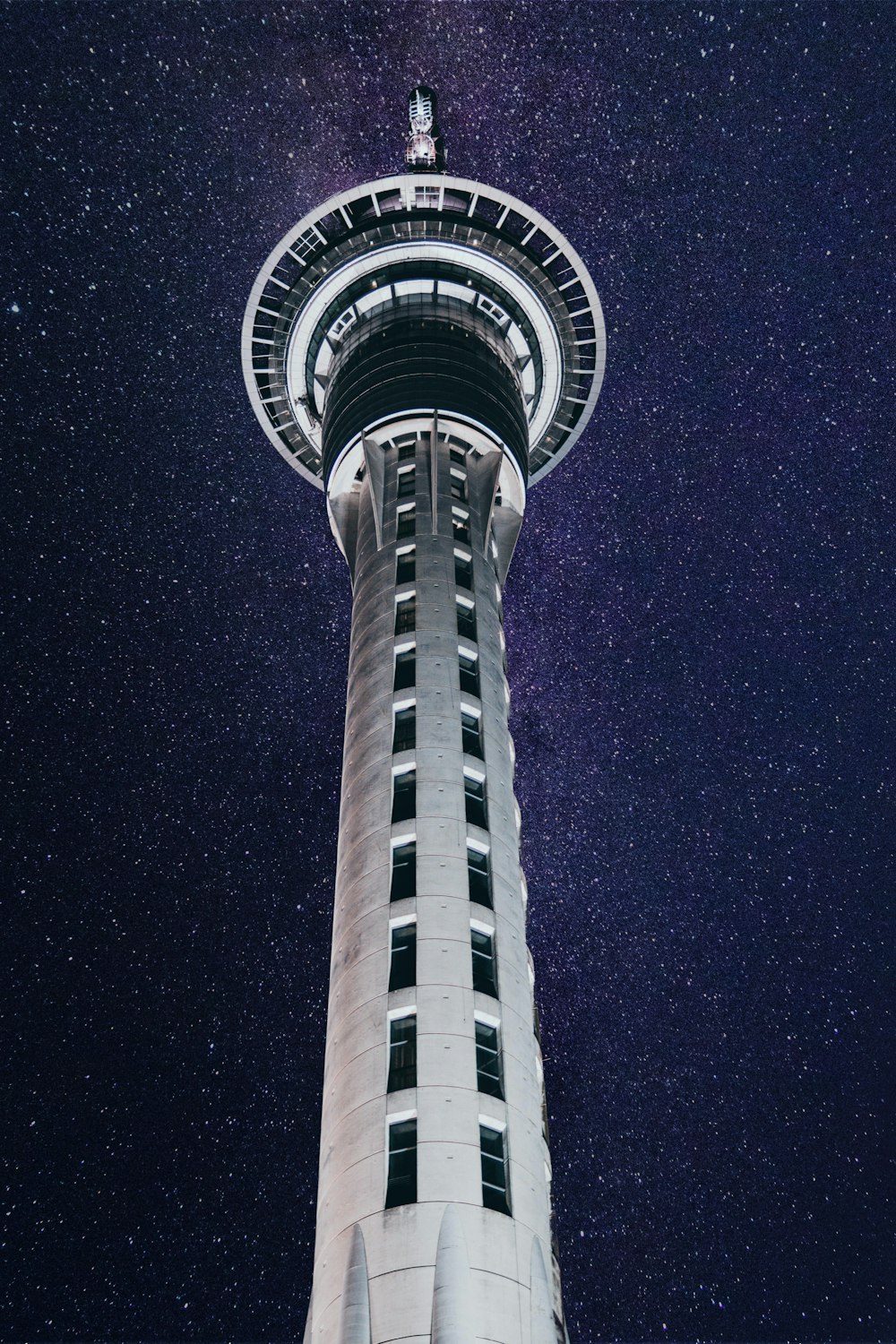 white concrete tower