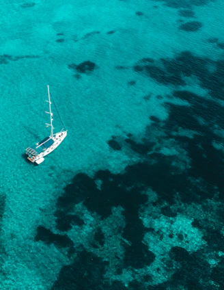 white and green sailboat in sea