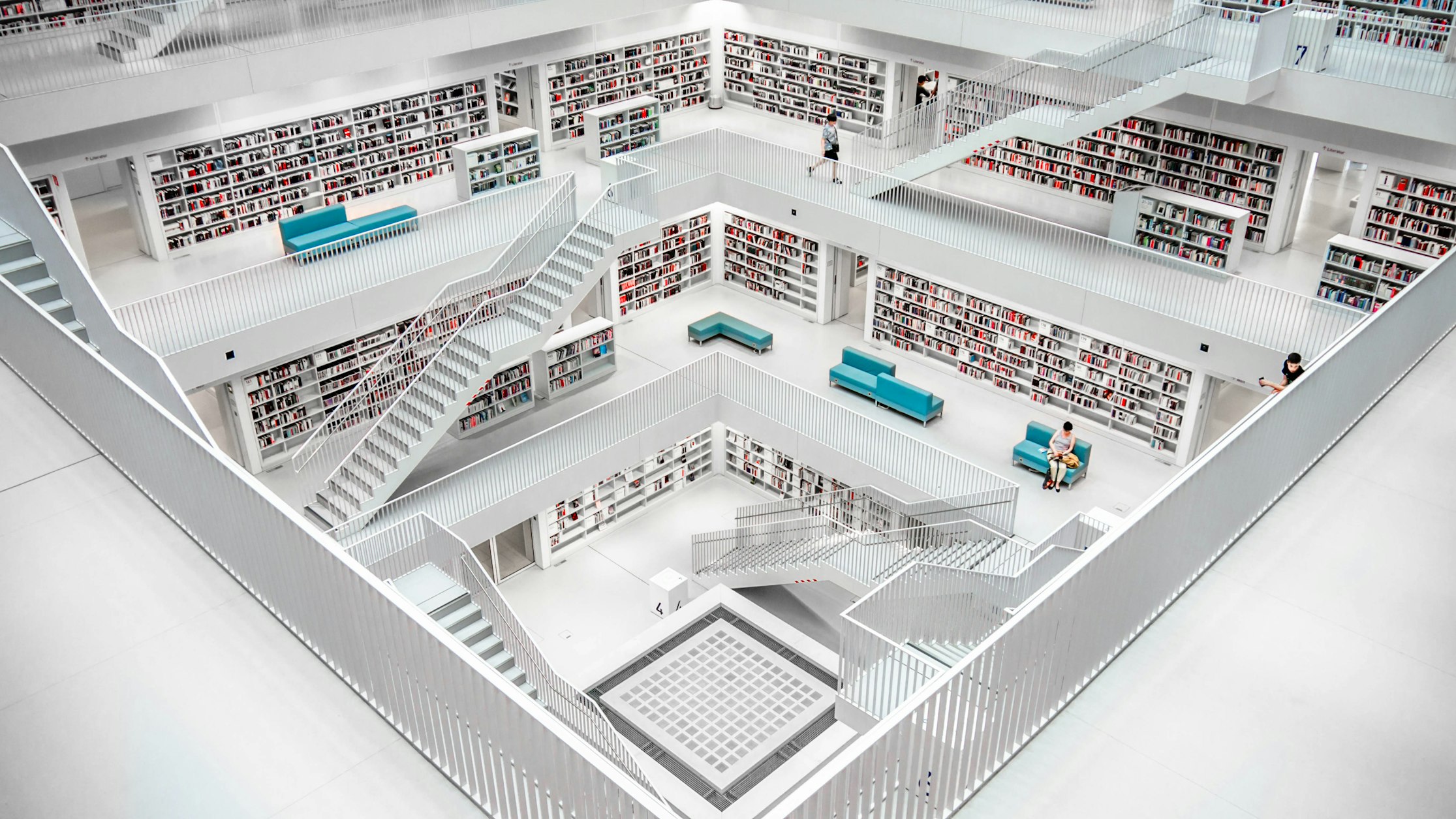 city library of Stuttgart