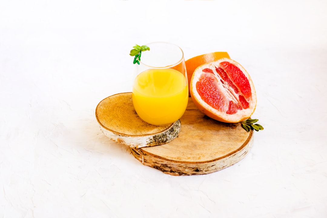 sliced tangerines