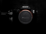 black Sony AX camera