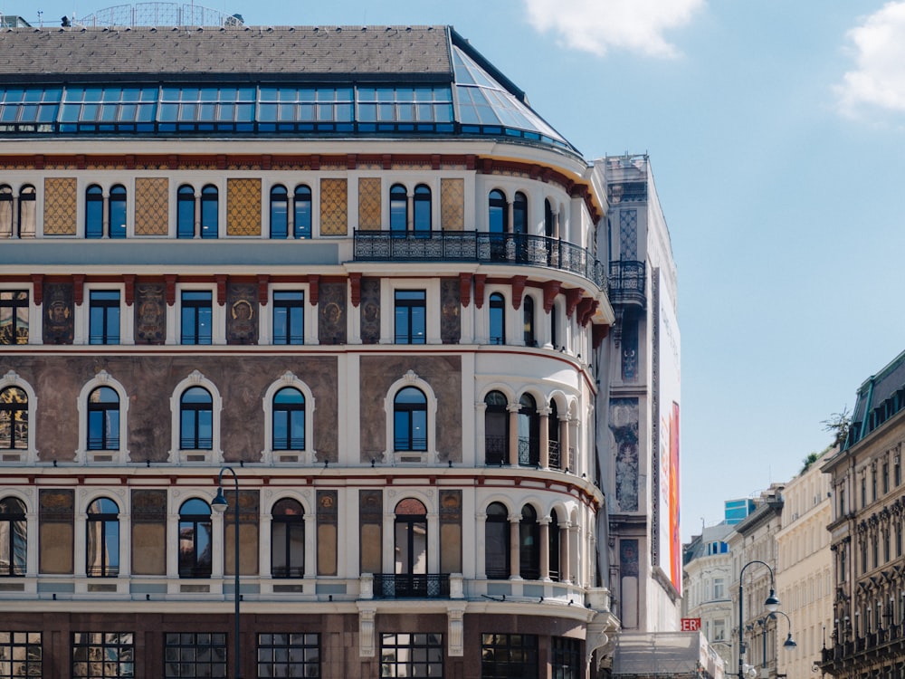 low angle photo of concrete building