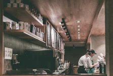 barista in coffee shop