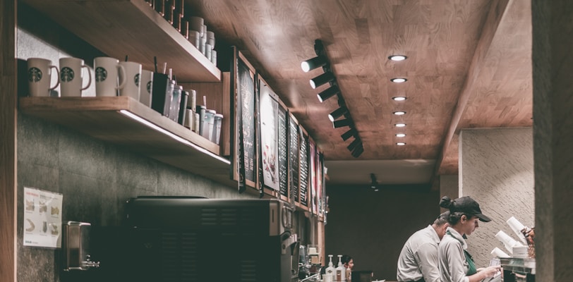 barista in coffee shop