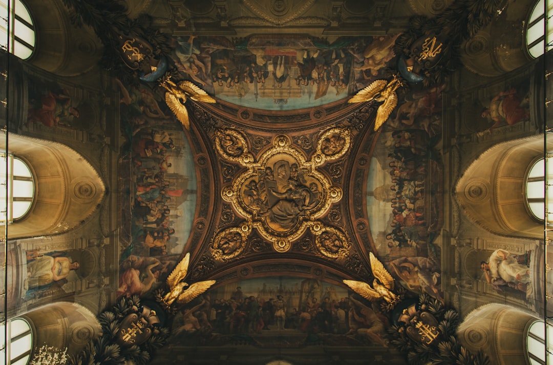 building cathedral, The Louvre