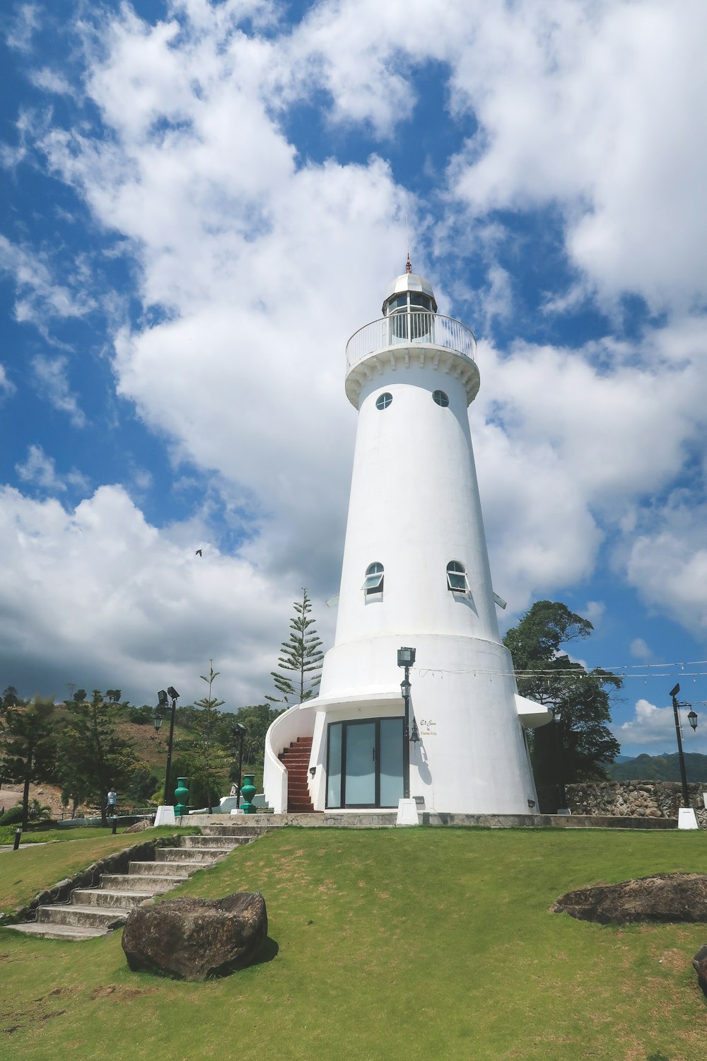 white lighthouse