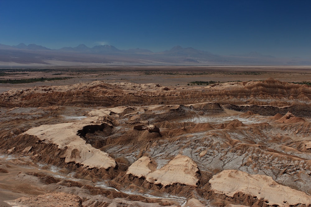 badlands during daytime