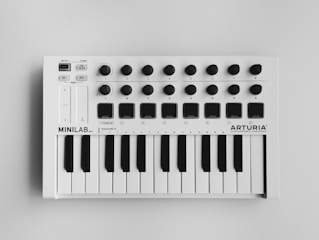 white Arturia minilab